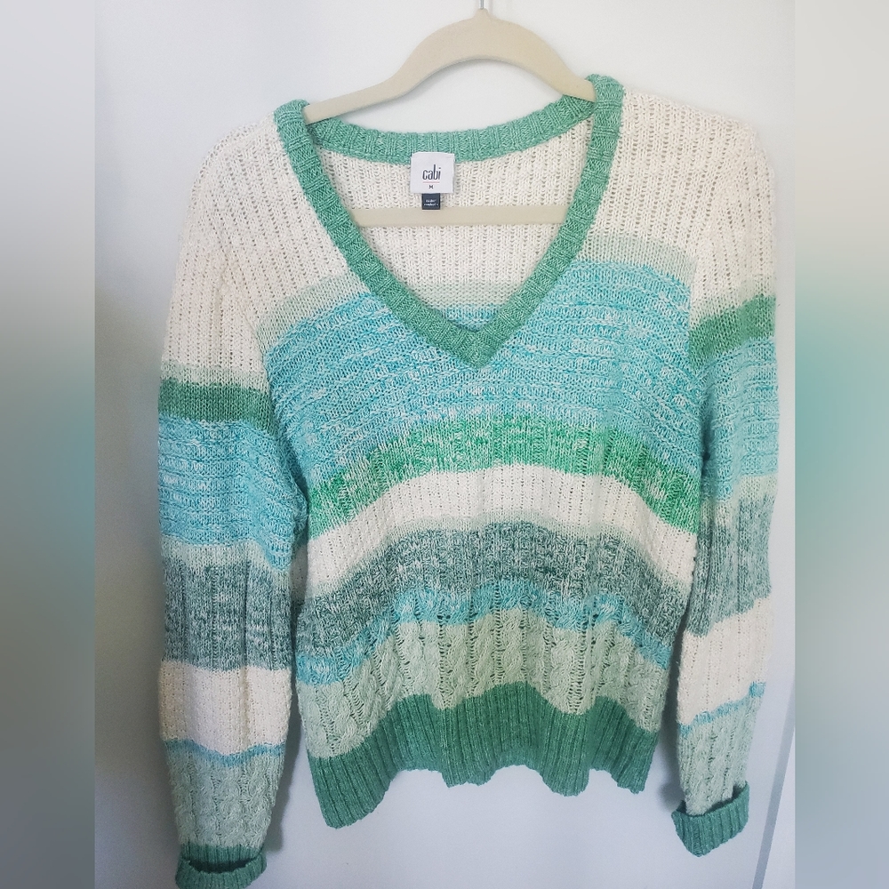 CAbi V-neck sweater